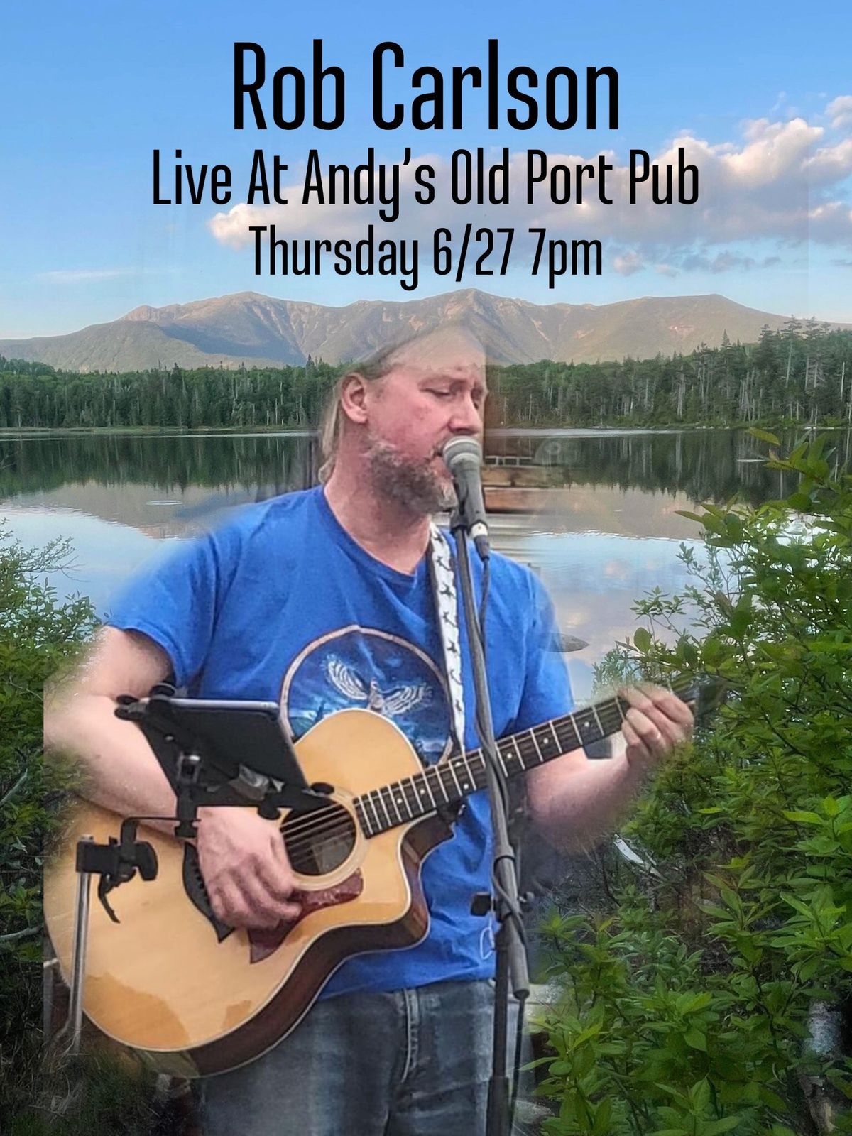 Rob Carlson live at Andy\u2019s Old Port Pub