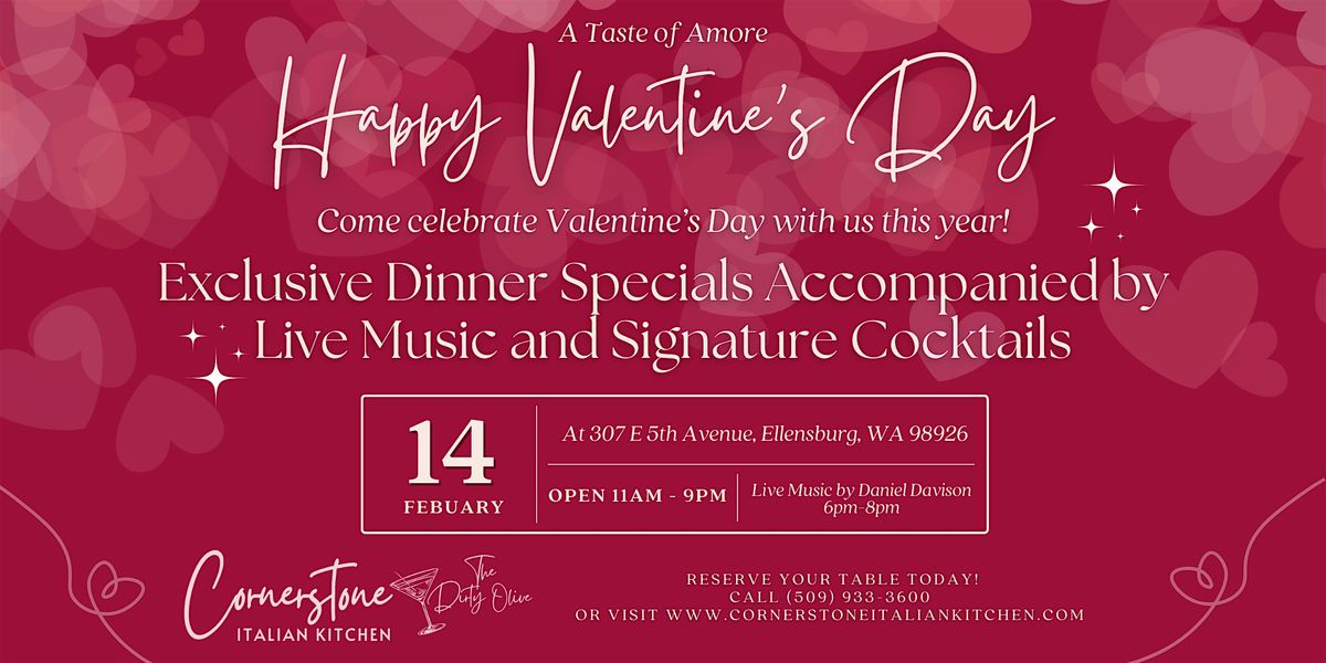 A Taste of Amore: Valentine's Day at Cornerstone Italian Kitchen