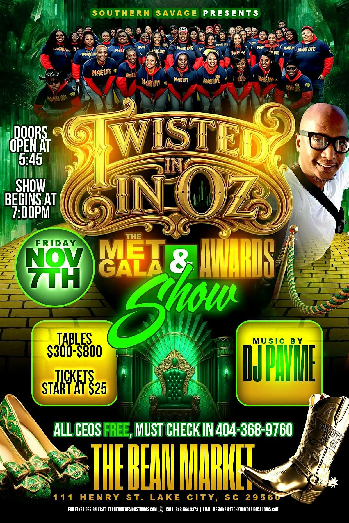 SOUSAV TWISTED IN OZ MET GALA & AWARDS SHOW