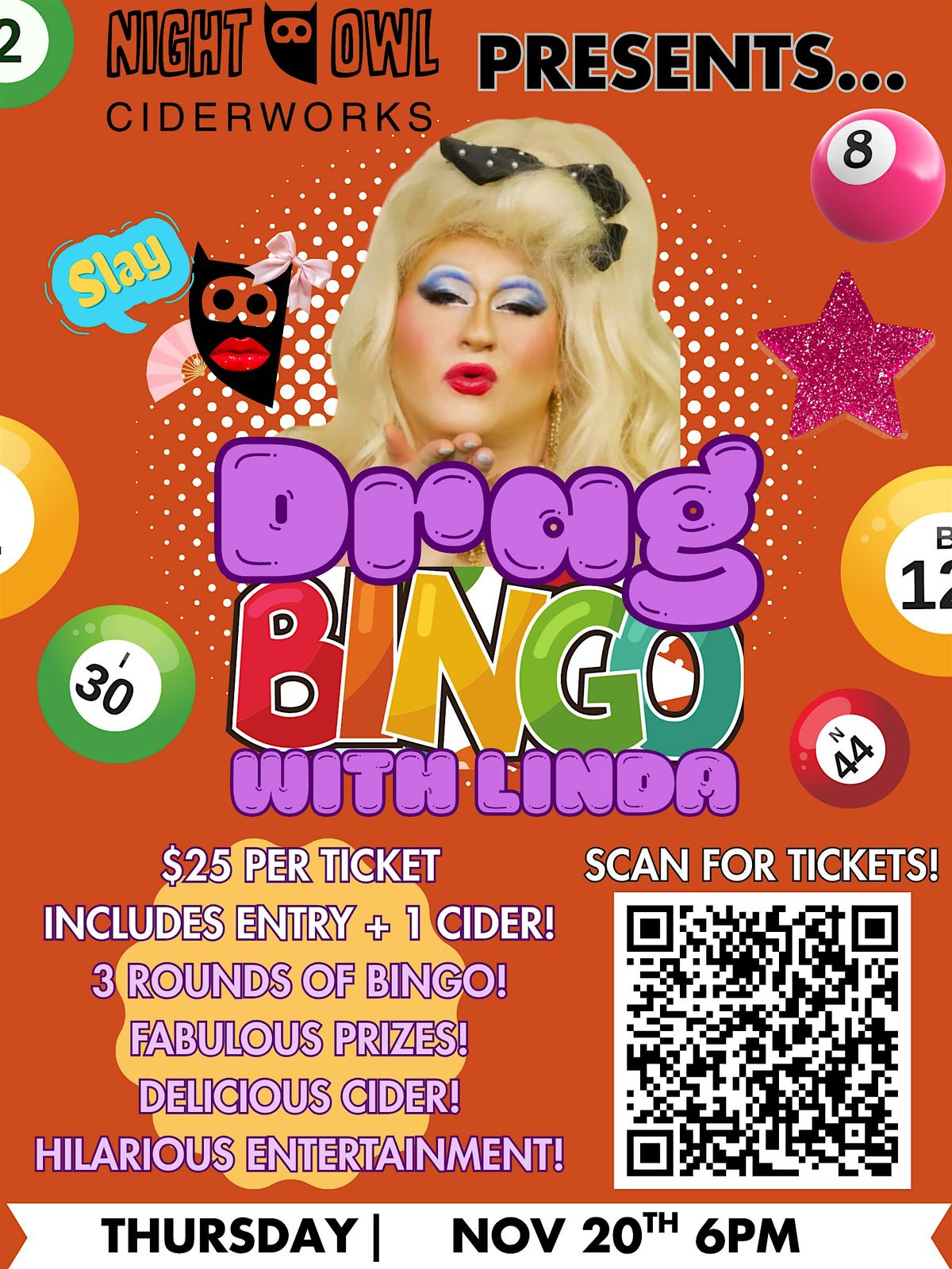 Drag Bingo with Linda