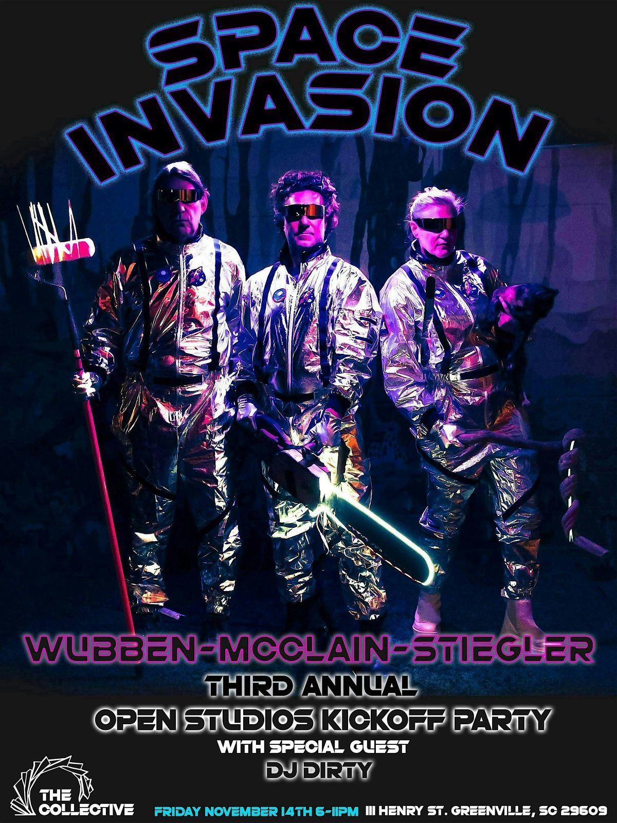 The Collective GVL | Space Invasion | Open Studios Party