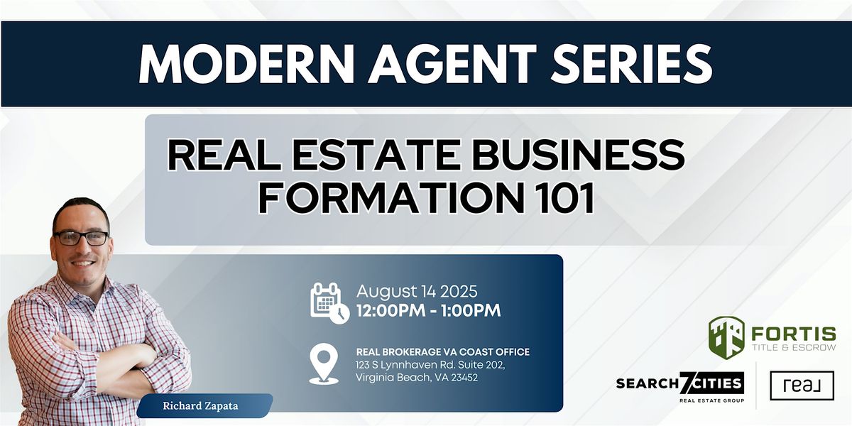 Real Estate Business Formation 101