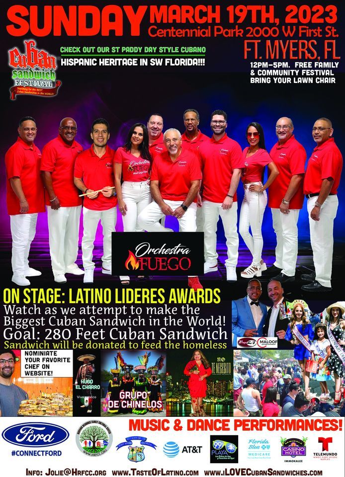 SW FLORIDA: Ford Cuban Sandwich Festival in Ft. Myers