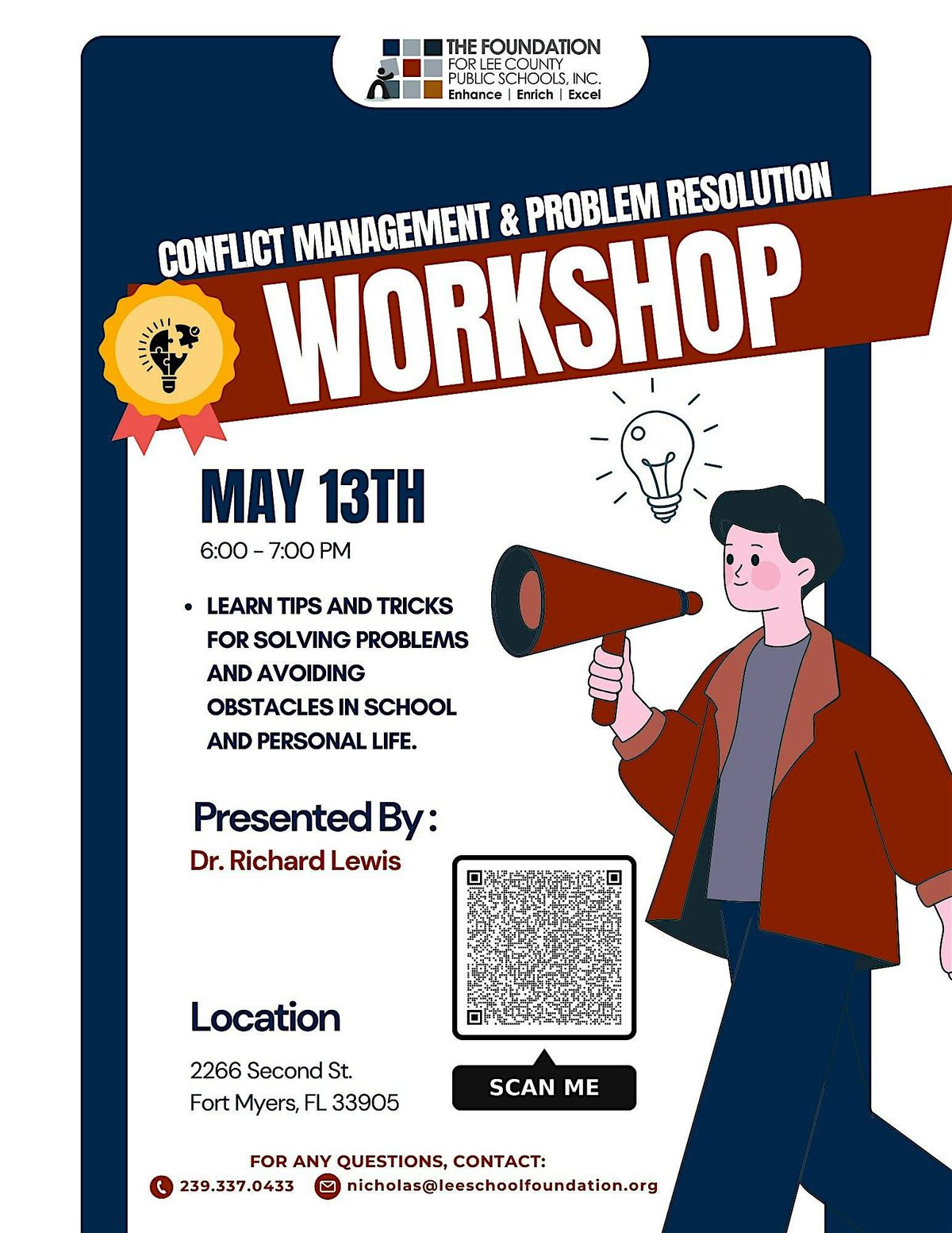 Conflict Resolution and Problem Solving with Dr. Richard Lewis