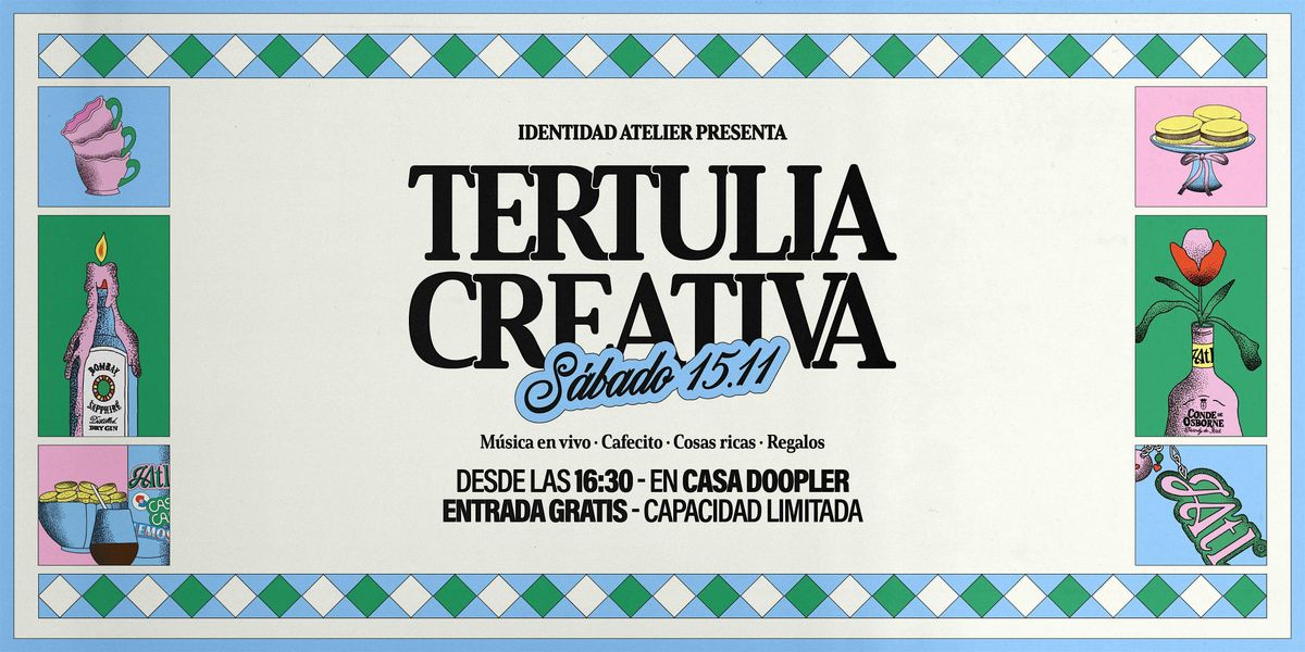 Tertulia Creativa por Identidad Atelier