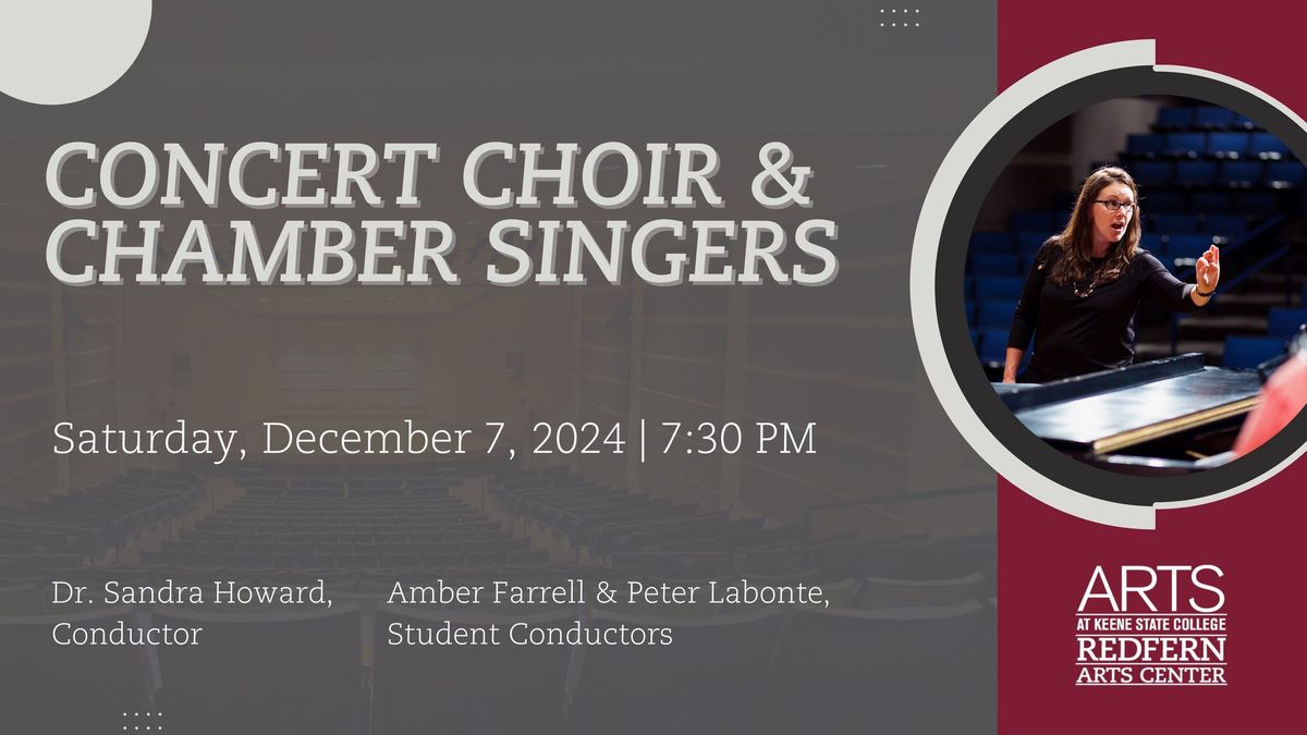 Concert Choir & Chamber Singers