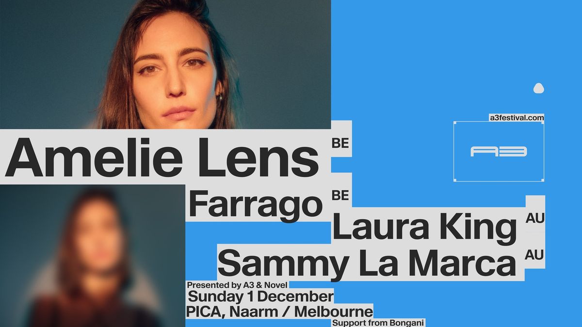 Amelie Lens presented by A3 and Novel (Melbourne)