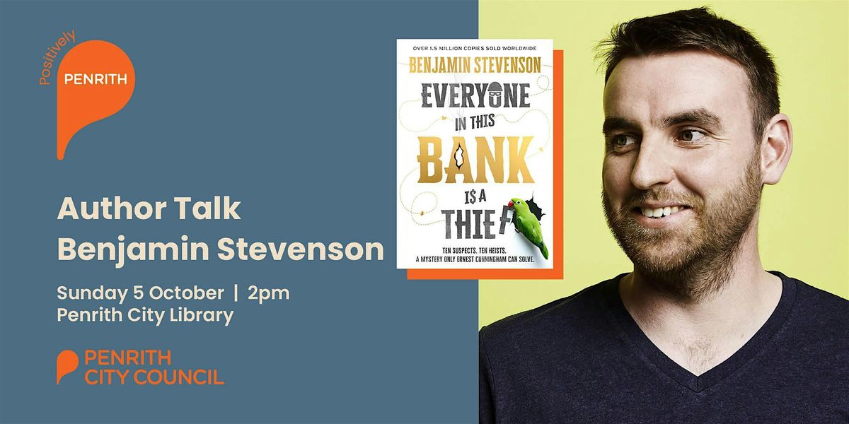 Author Talk: Benjamin Stevenson
