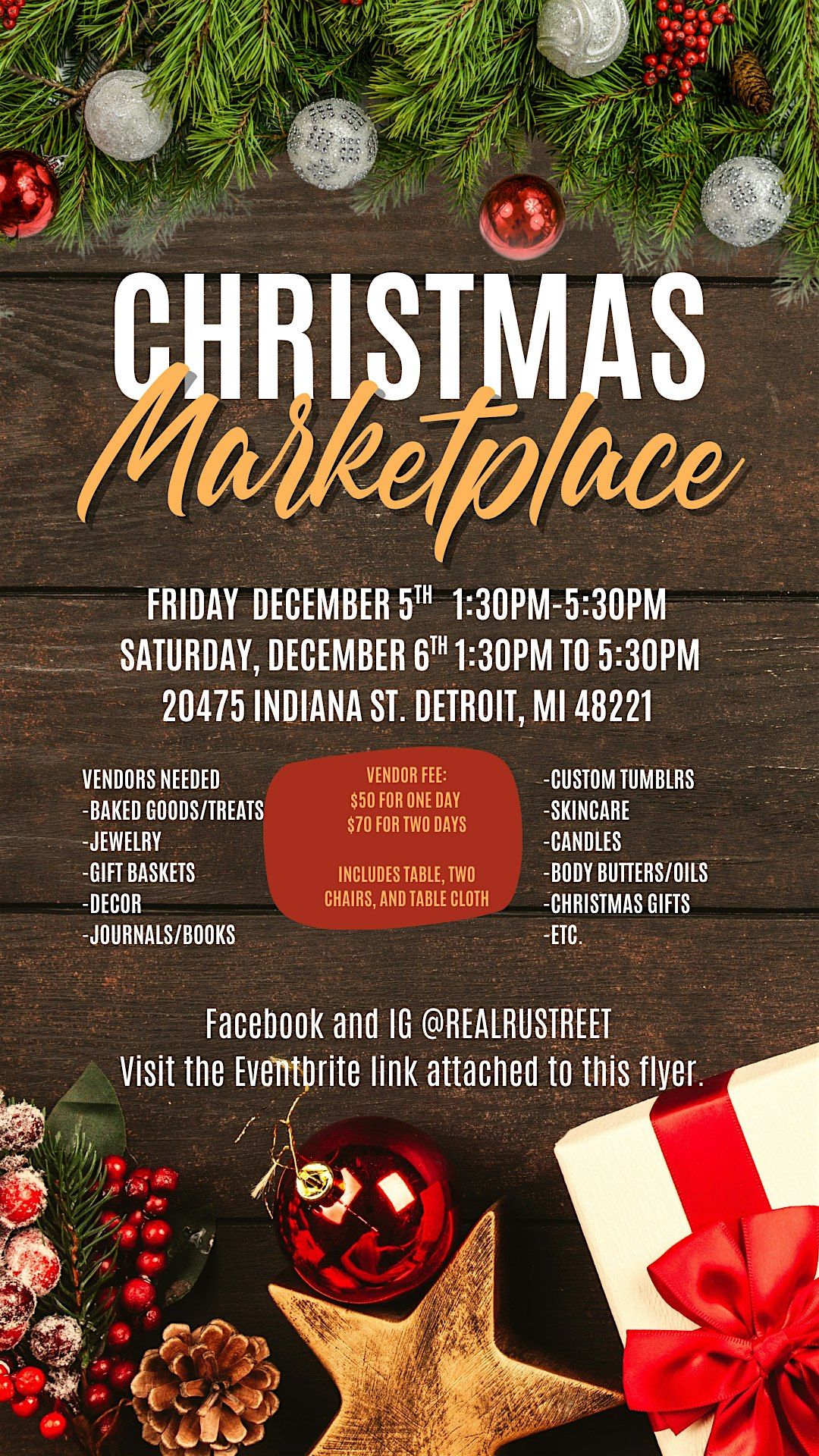 Christmas Marketplace Pop-Up