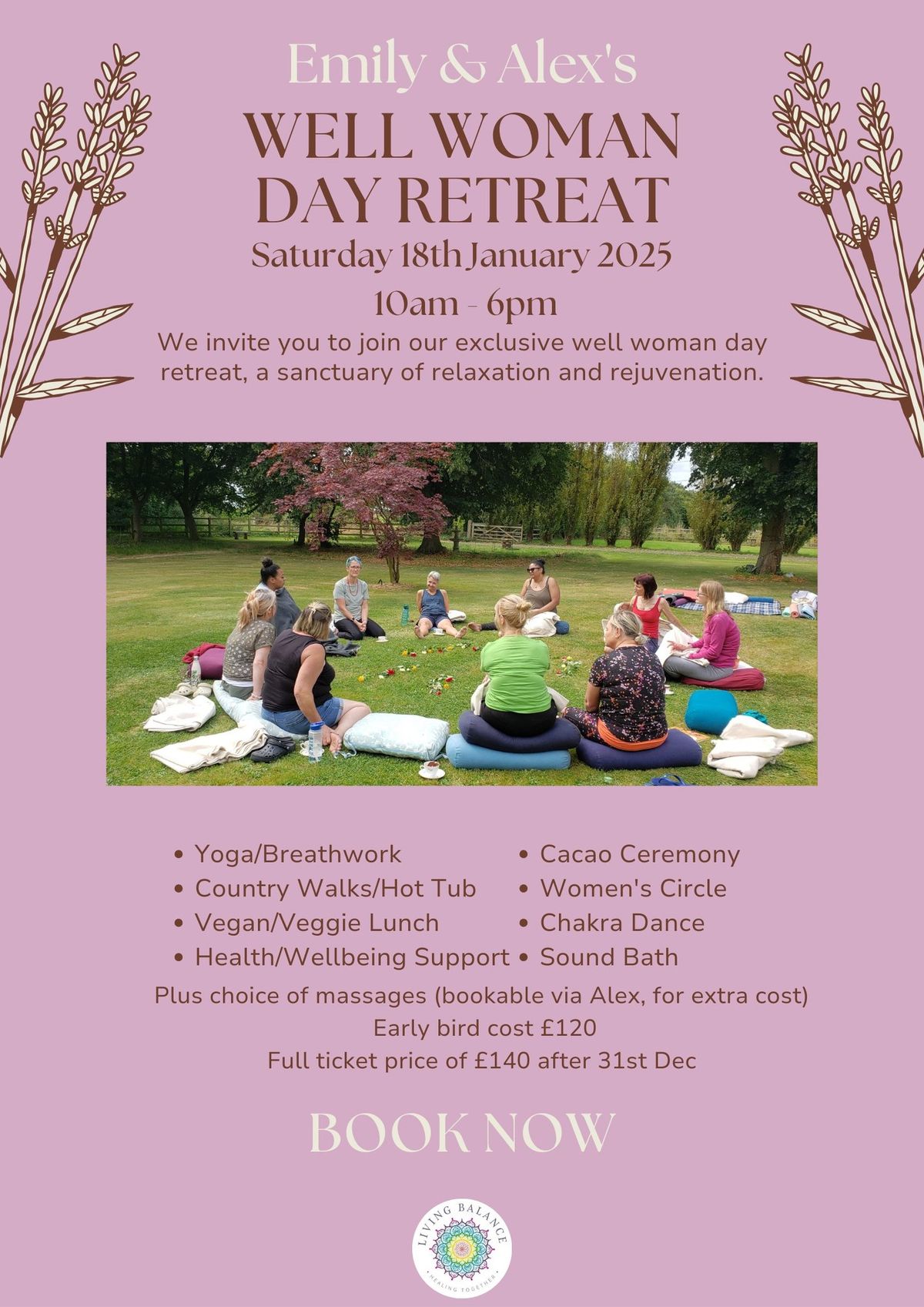 2025 New Year Well Woman Day Retreat