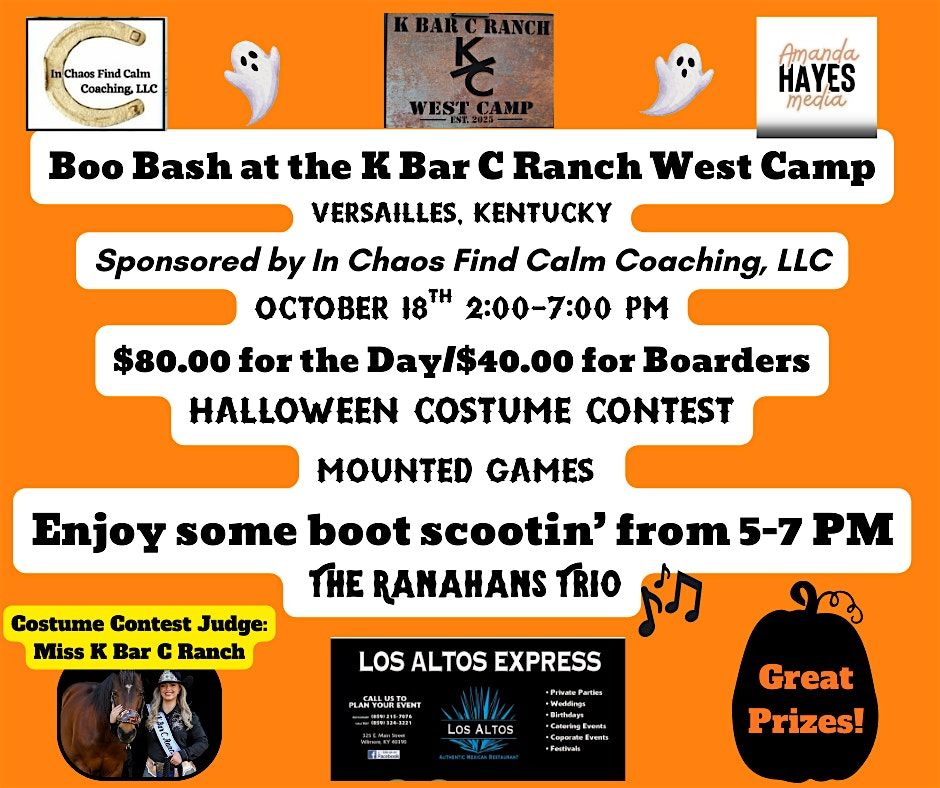 Boo Bash at K Bar C Ranch West Camp