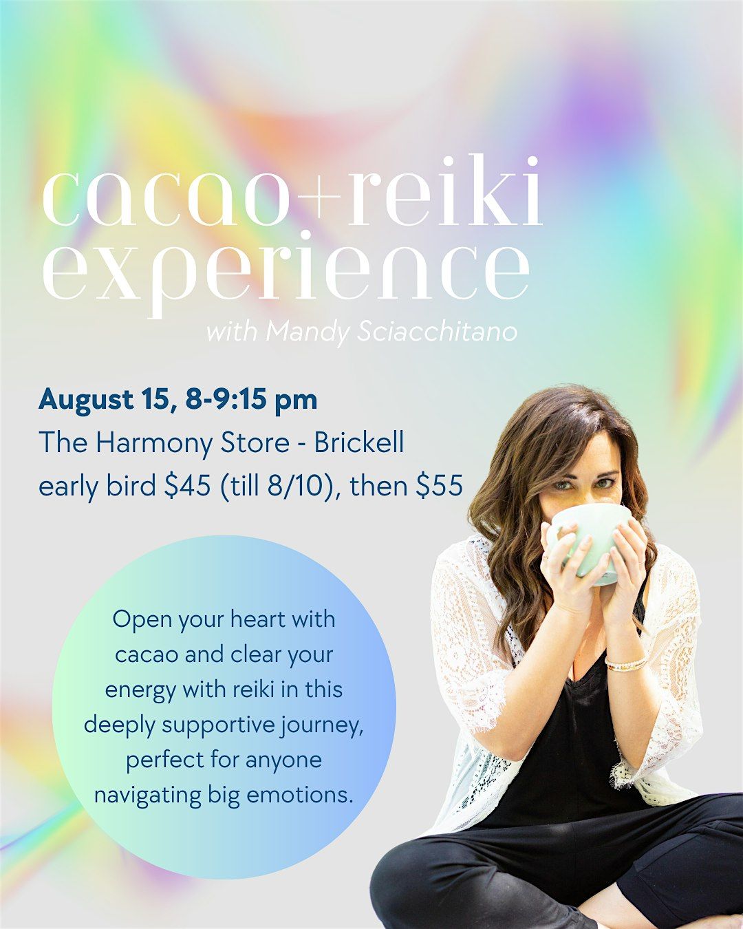 Heart First: a Cacao + Reiki Experience