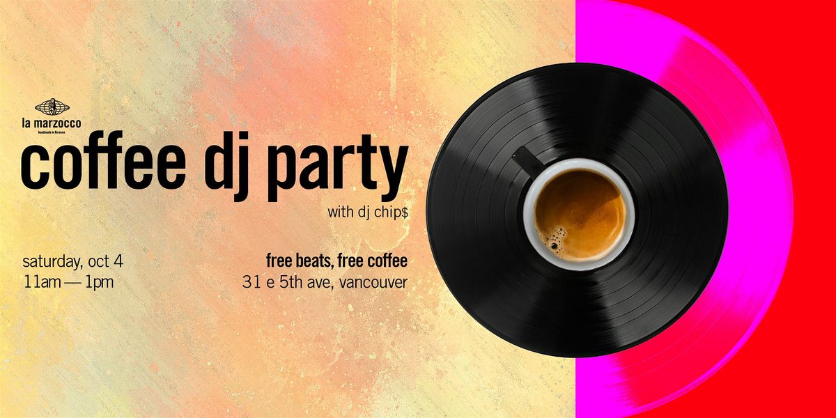 La Marzocco Coffee DJ Party