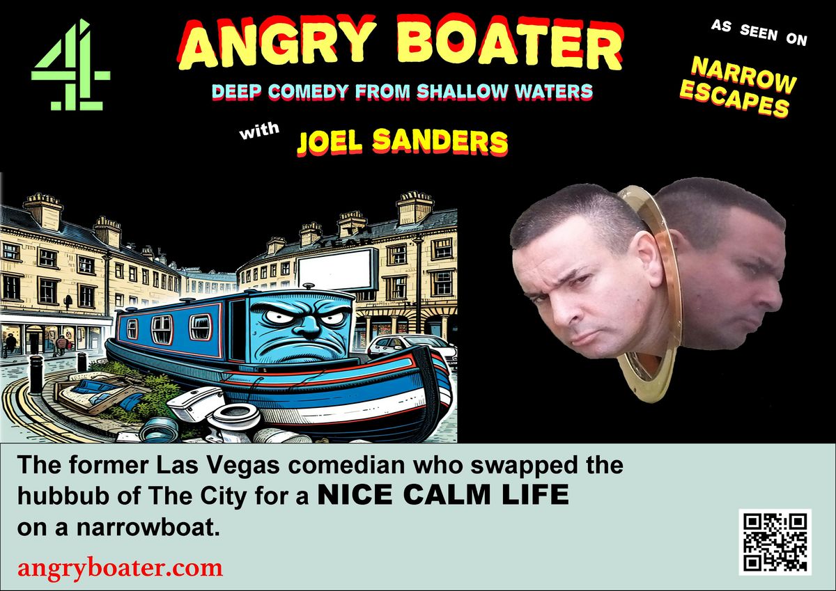 C4's Angry Boater (Narrow Escapes)  live in Chester