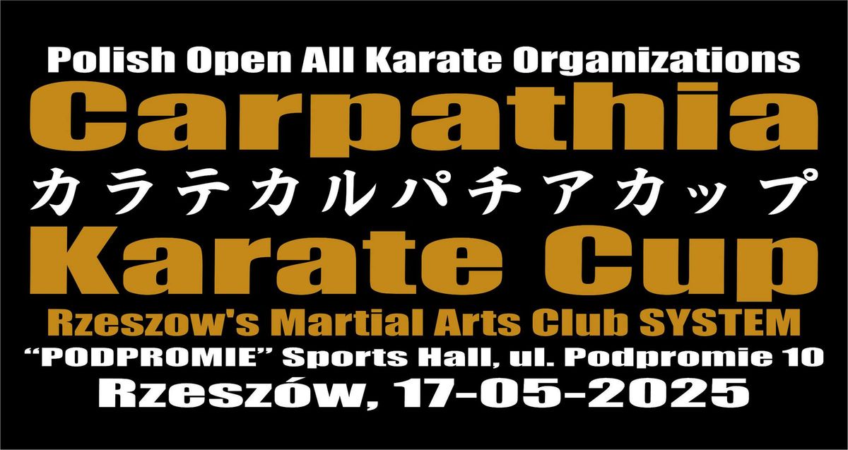 CARPATHIA KARATE CUP 2025