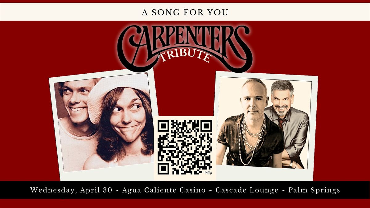 "A Song For You" Carpenters Tribute