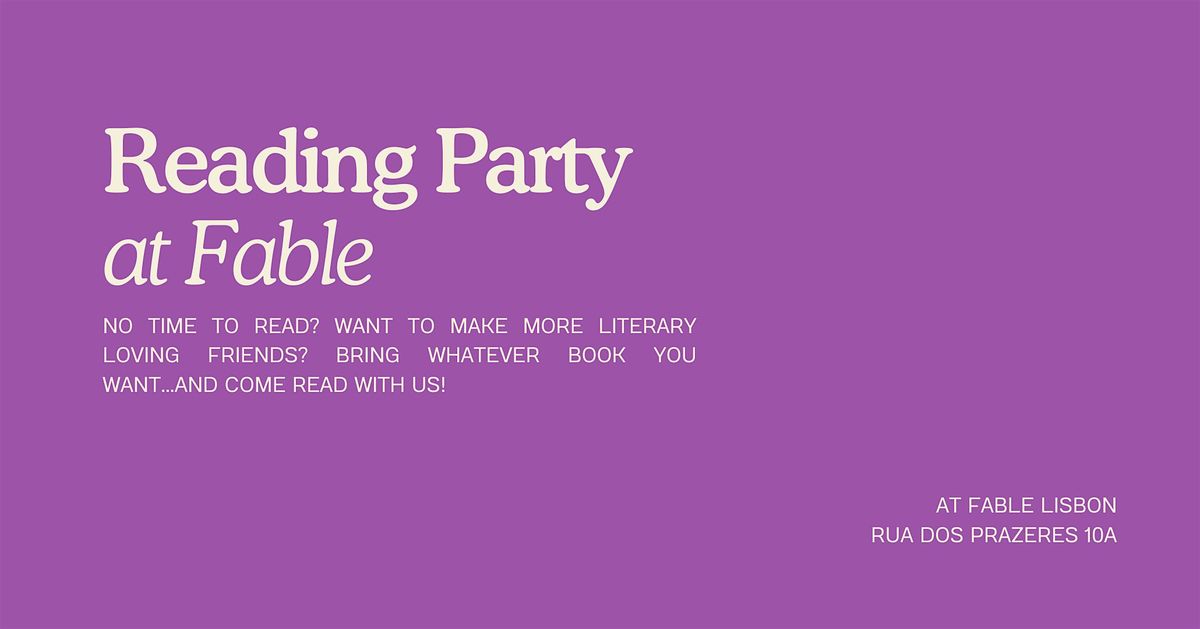 Reading Party at Fable