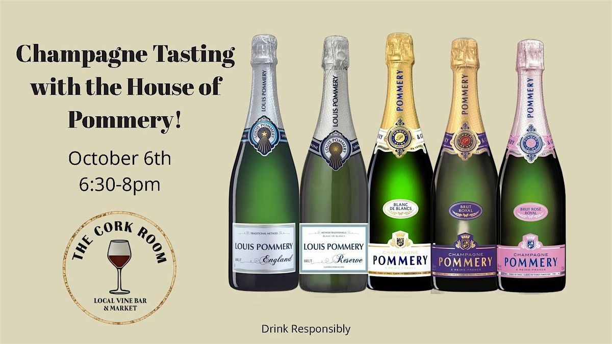 Pommery Champagne Dinner at The Cork Room