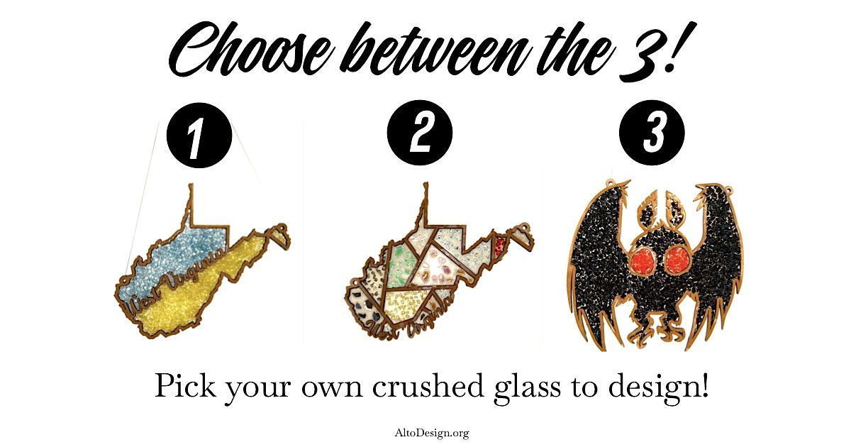 WV or Mothman Sun Catchers Choice