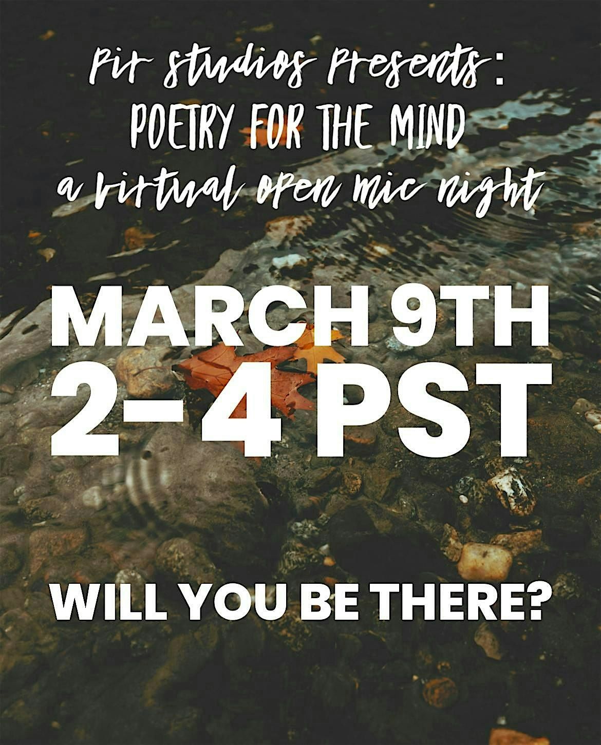 PIR Studios Presents: Poetry For The Mind