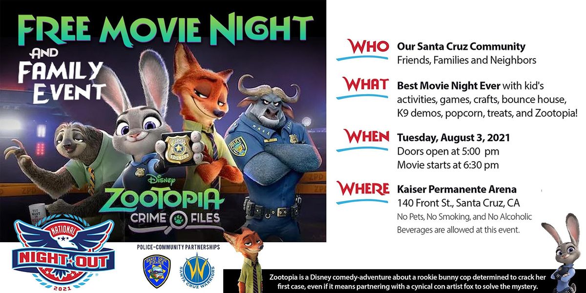 Zootopia Movie Night!