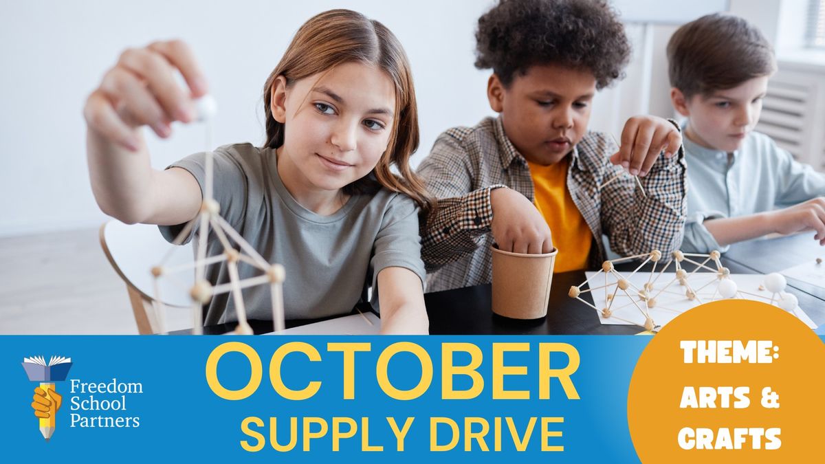 October Supply Drive