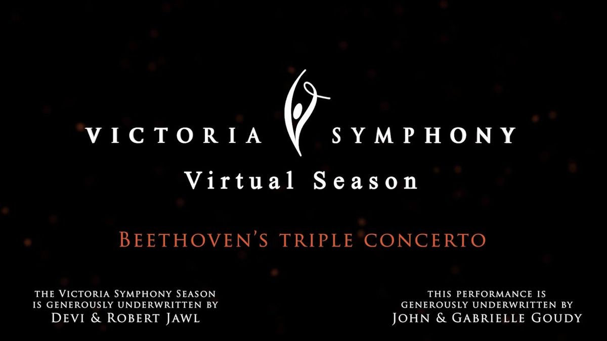 Christian Kluxen and Terence Tam with Victoria Symphony at Cowichan Performing Arts Centre