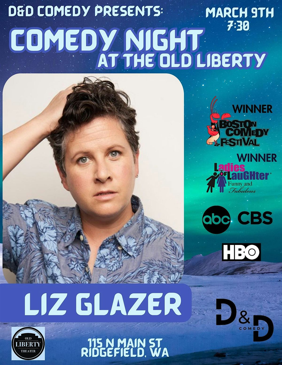 D&D Comedy Night in Hillsboro:  Liz Glazer