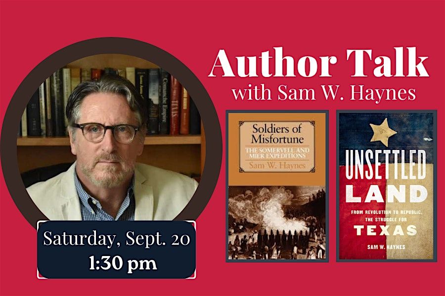 Author Talk + Q&A with Sam Haynes