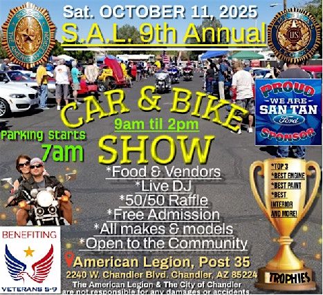 S.A.L. 9th Annual Car & Bike Show