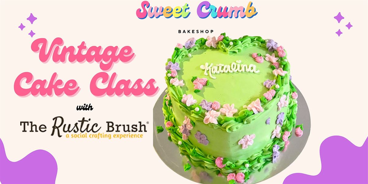Vintage Cake Decorating Class