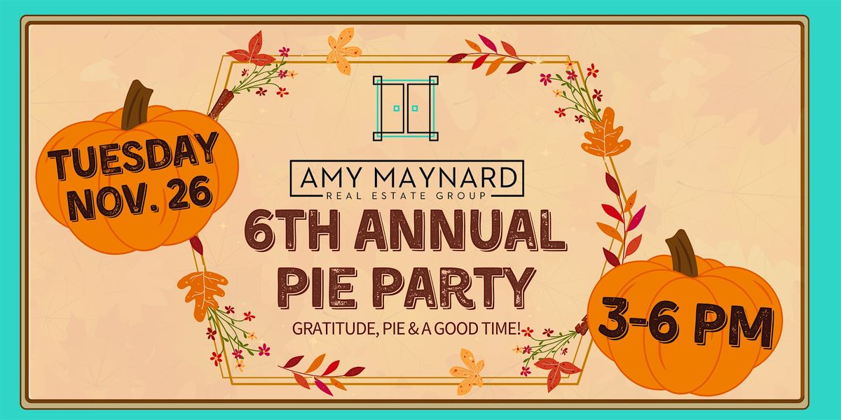 AMREG 6th Annual Pie Party