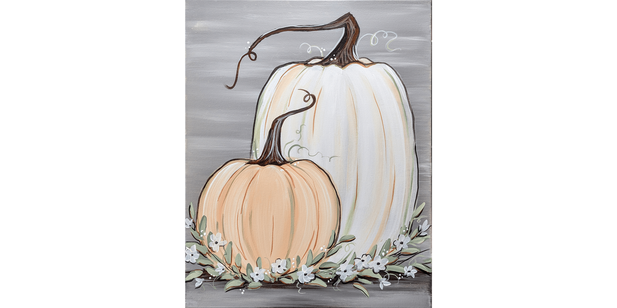 Neutral Pumpkins - Paint and Sip in Phoenix | Classpop!\u2122