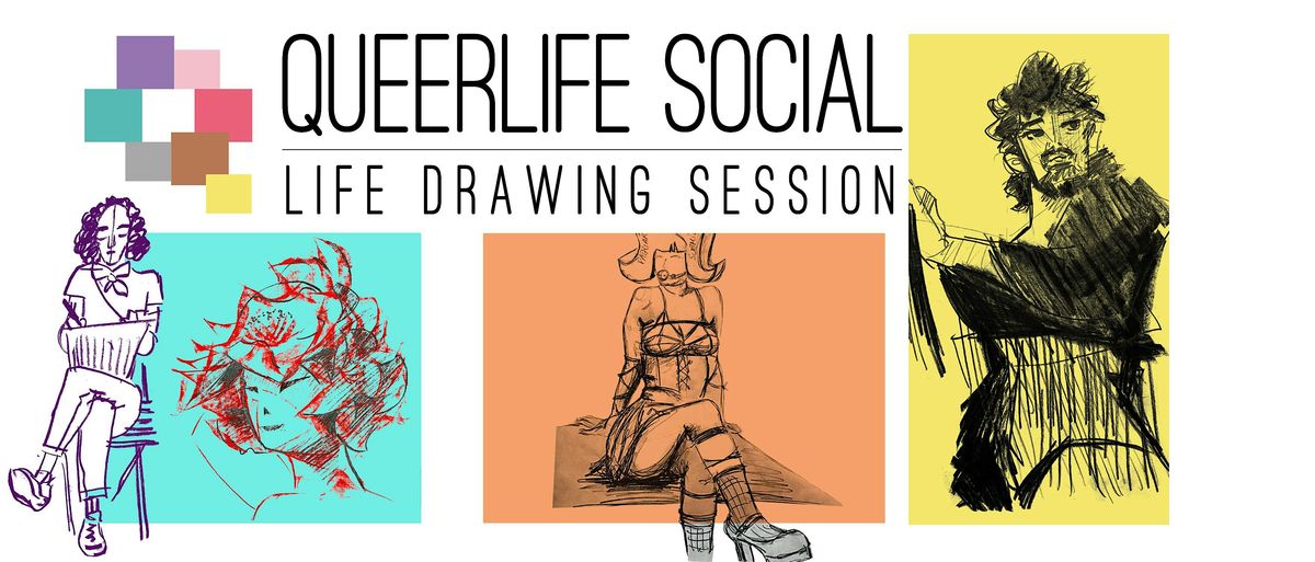 Queerlife HalloQueen Drawing Session
