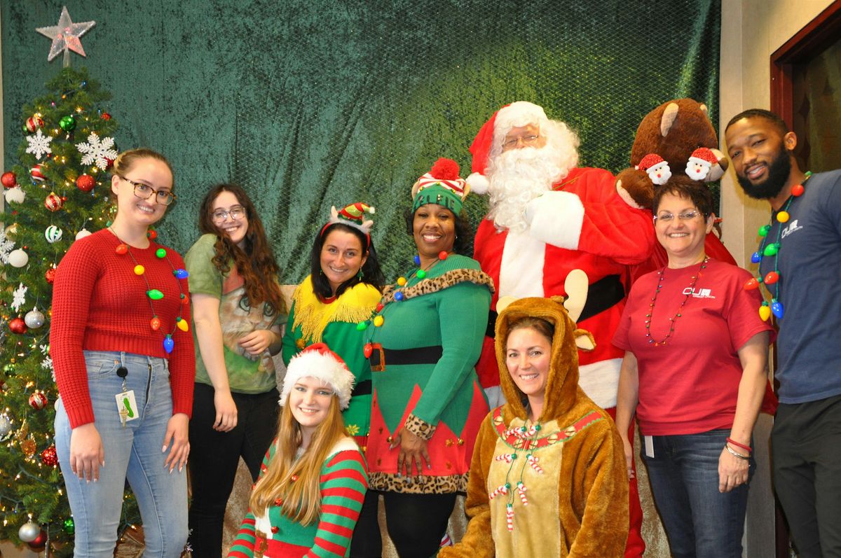 Santa Visits OUR Credit Union