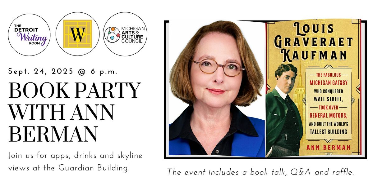 Book Talk & Signing with Author Ann Berman