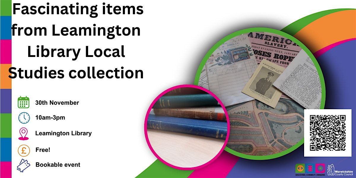 See fascinating items from Leamington Library's Local Studies collection