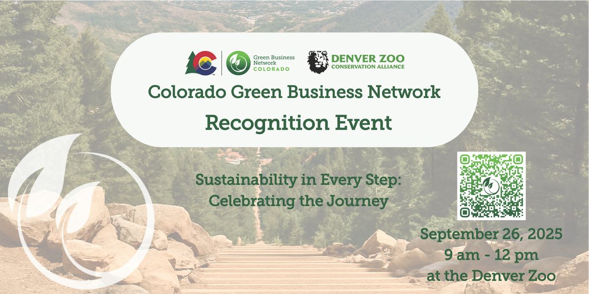 2025 Colorado Green Business Network Recognition Event