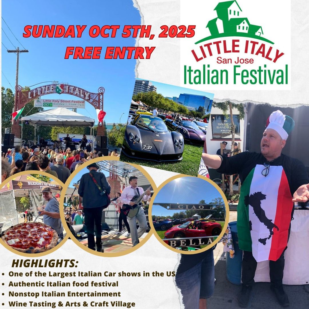 8th Annual Little Italy San Jose Festival