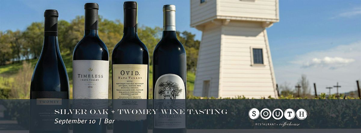Silver Oak + Twomey Wine Tasting in South Restaurant's Bar