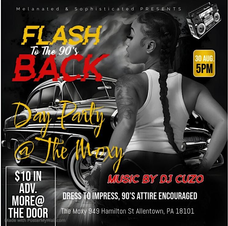 Flash back to the 90s hip hop vs R&B Party