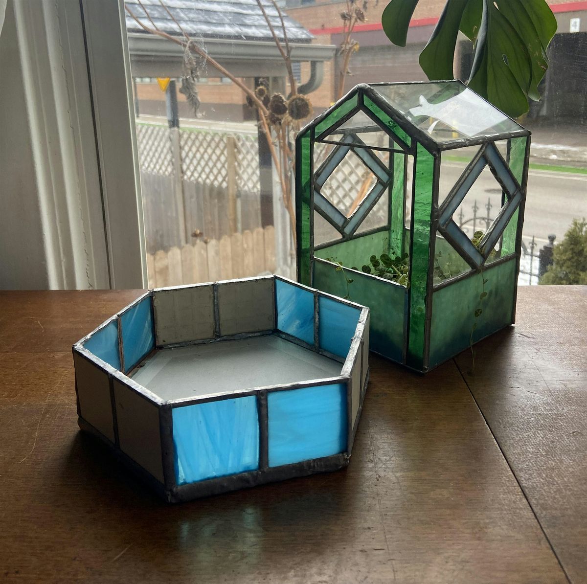 3 Week Stained Glass Planter CHICAGO