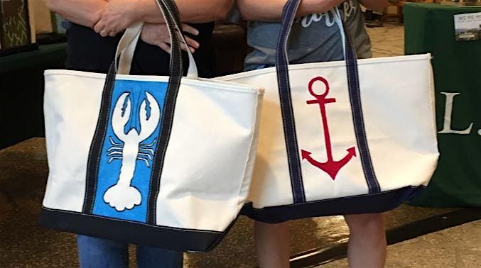 Art in the Park - L.L.Bean Boat and Tote Painting
