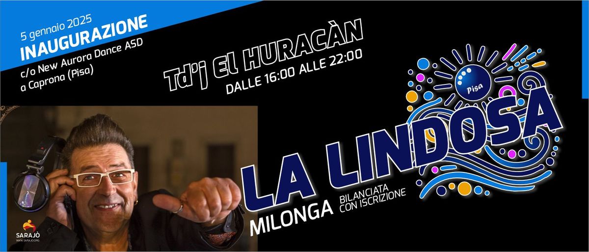 \u2728 LA LINDOSA - Inaugurazione milonga bilanciata \u2728