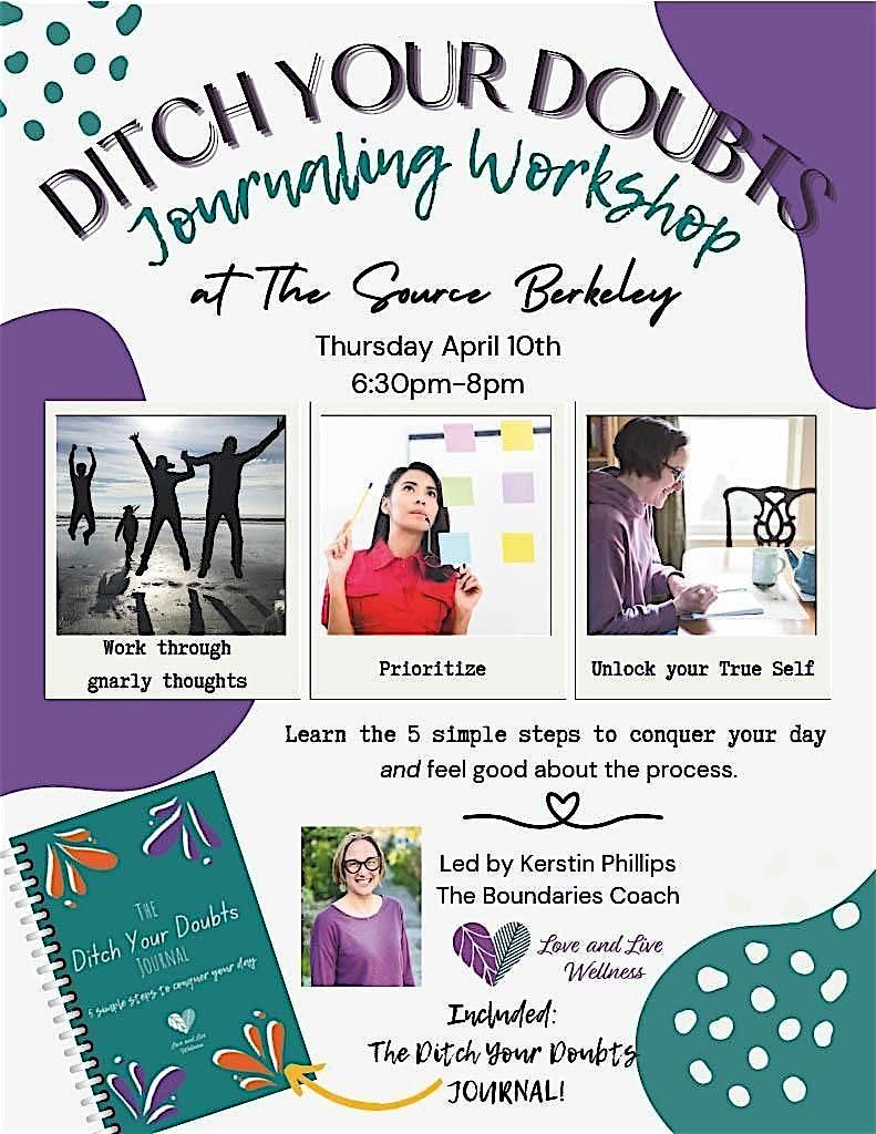 Ditch Your Doubts with Journaling Workshop