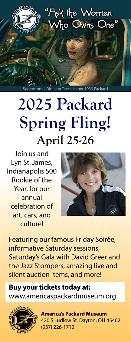 Spring Fling at America's Packard Museum