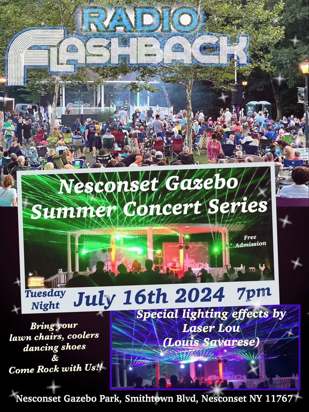 Radio Flashback rocks Nesconset Gazebo Summer Concert Series! (free ...