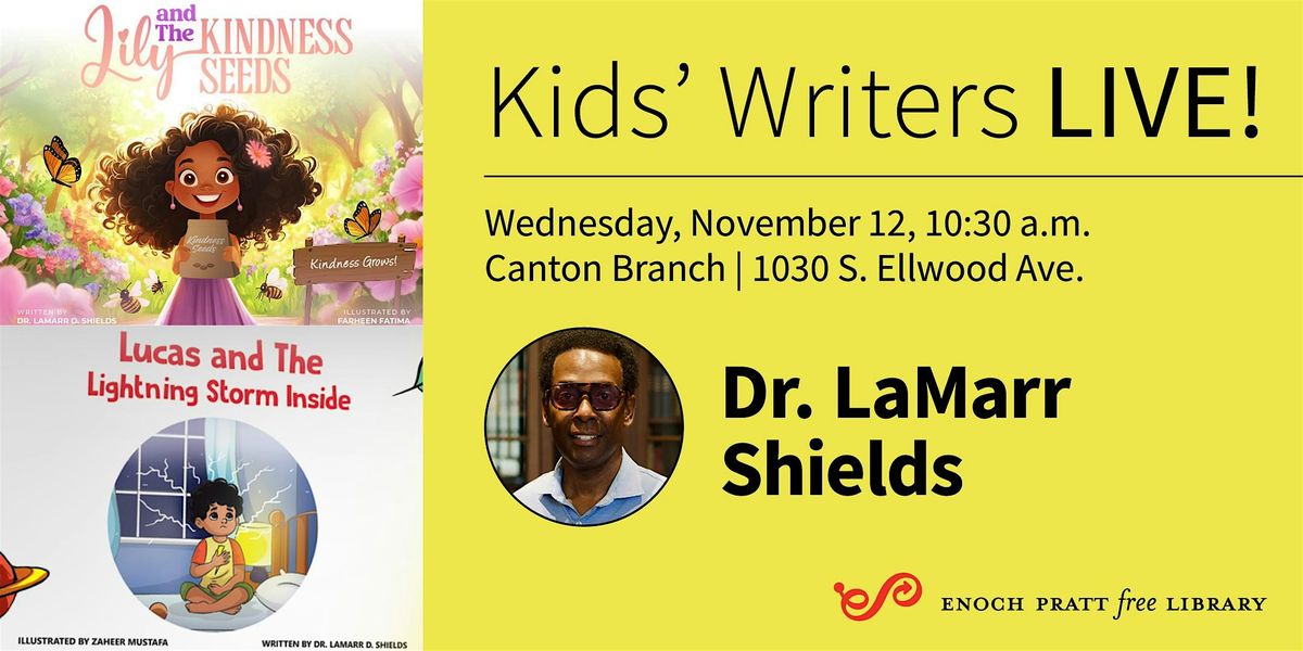 Dr. LaMarr Shields: Picture Book Talk