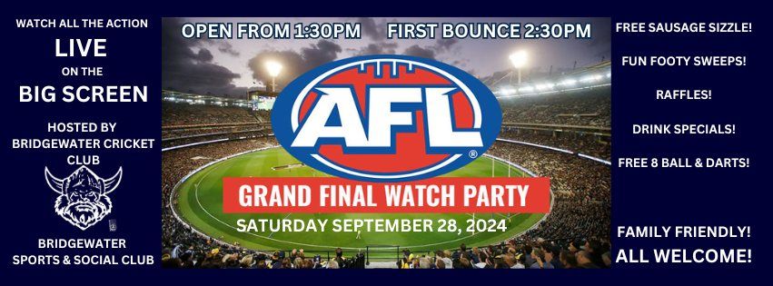 AFL Grand Final Watch Party