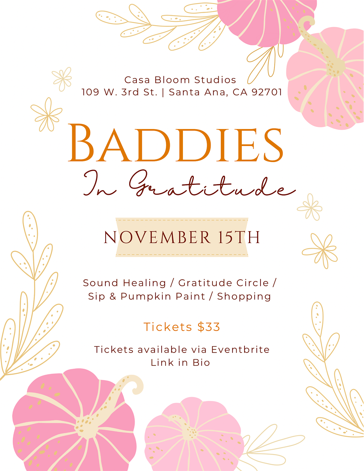 Baddies in Gratitude